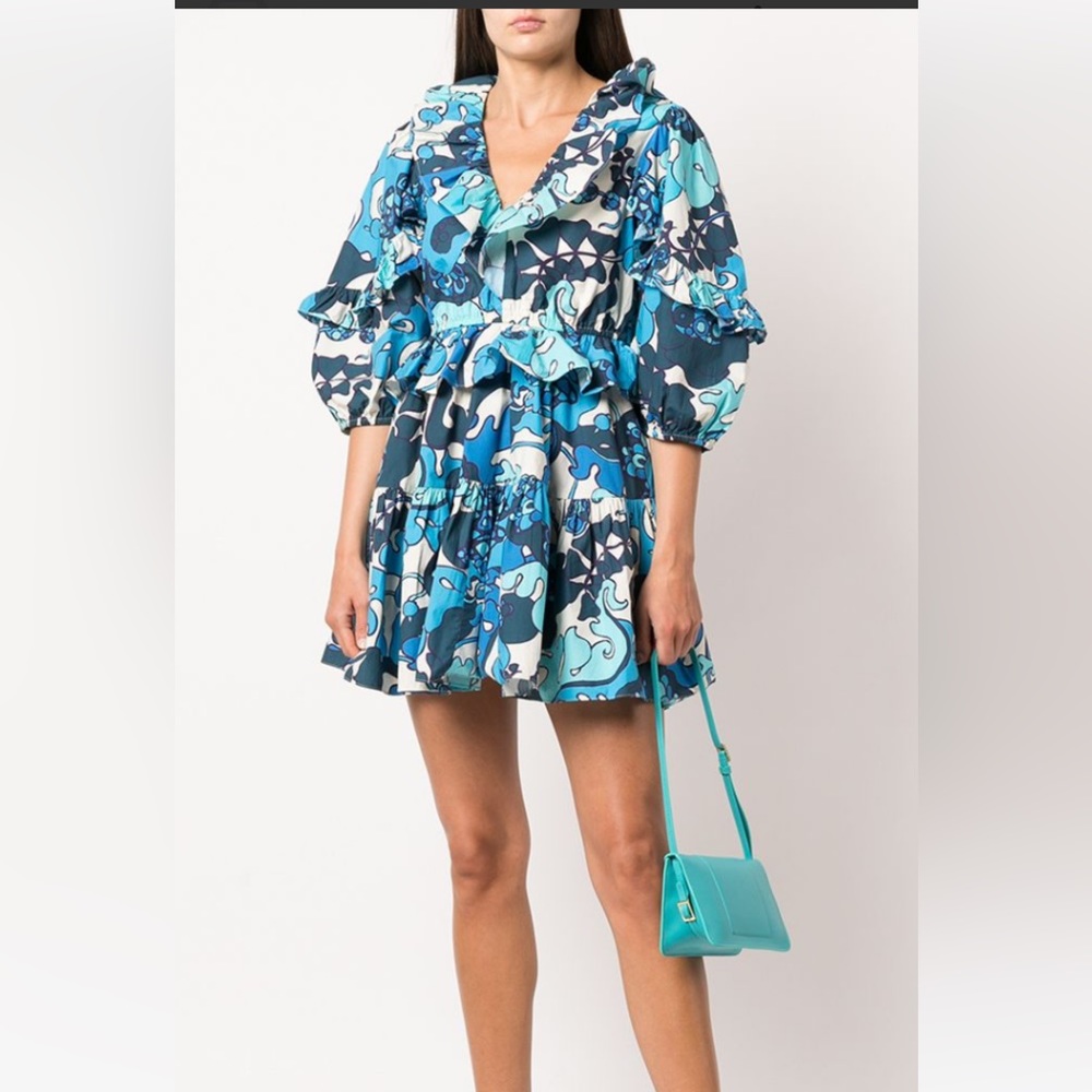 New!! RHODE print mini dress
